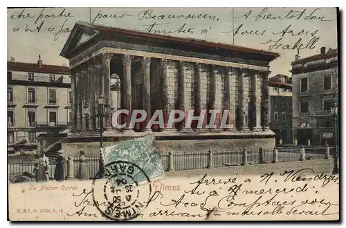 Cartes postales Nimes La Maison Carree