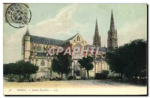 Ansichtskarte AK Nimes Sainte Baudille