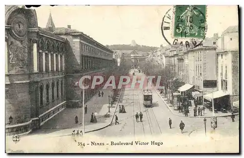 Cartes postales Nimes Boulevard Victor Hugo