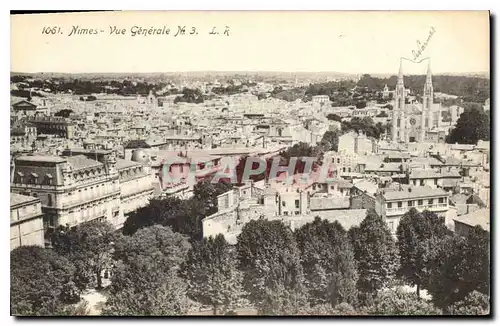 Cartes postales Nimes Vue Generale