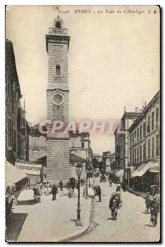 Cartes postales Nimes La Tour de l'Horloge