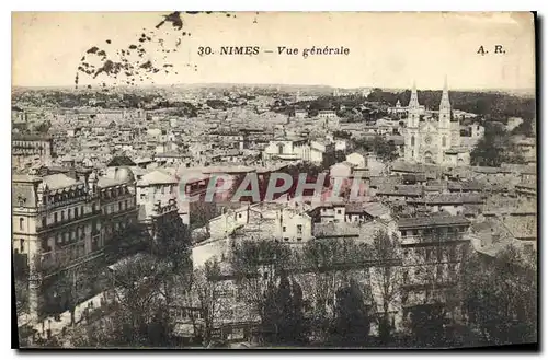 Cartes postales Nimes Vue generale