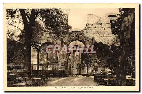 Cartes postales Nimes Le Temple de Diane