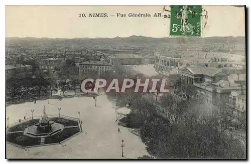 Cartes postales Nimes Vue generale