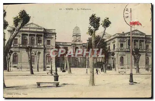 Cartes postales Nimes La Prefecture