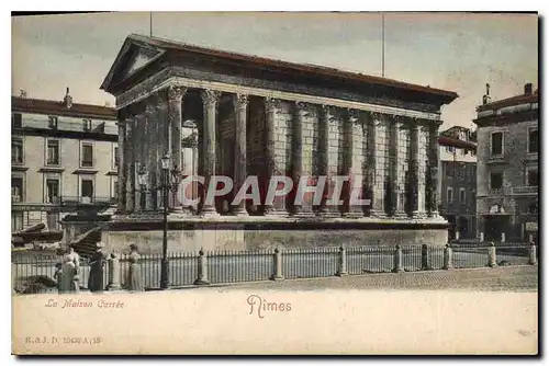 Ansichtskarte AK Nimes La Maison Carree