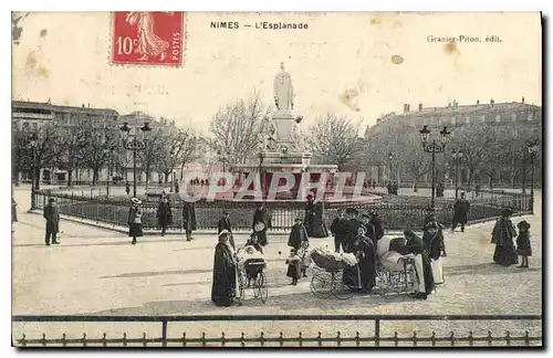 Cartes postales Nimes L'Esplanade