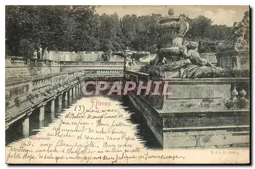 Cartes postales Nimes Nympheum Carte 1900