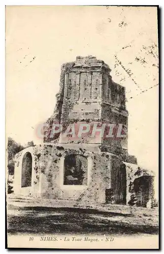 Cartes postales Nimes La Tour Magne