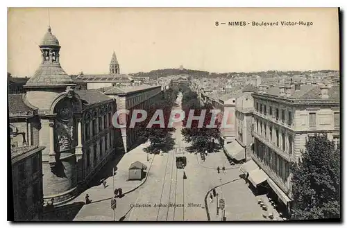 Cartes postales Nimes Boulevard Victor Hugo