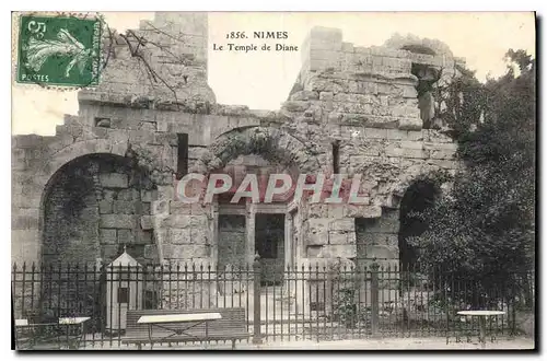 Cartes postales Nimes Le Temple de Diane