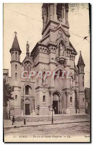 Cartes postales Nimes Portail de Sainte Perpetue