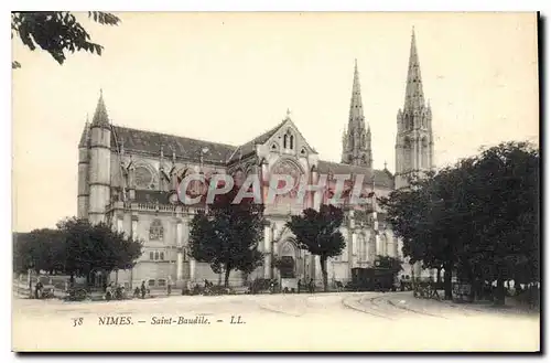 Cartes postales Nimes Saint Baudile