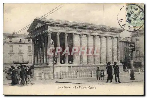 Cartes postales Nimes La Maison Carree