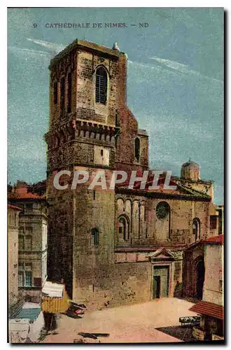 Cartes postales Cathedrale de Nimes