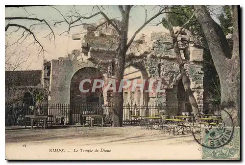 Cartes postales Nimes Le Temple de Diane