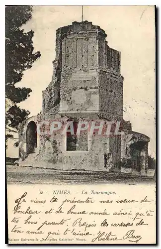 Cartes postales Nimes La Tourmagne