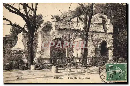 Cartes postales Nimes Temple de Diane