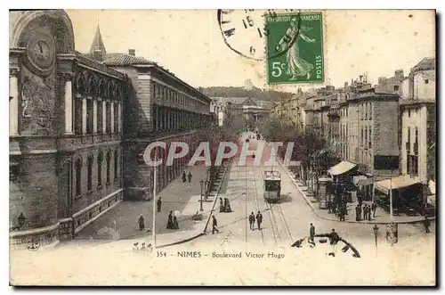 Cartes postales Nimes Boulevard Victor Hugo