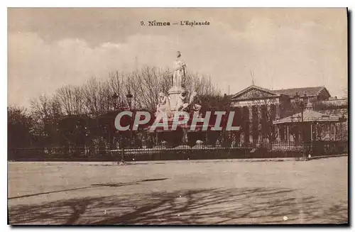 Cartes postales Nimes L'Esplanade