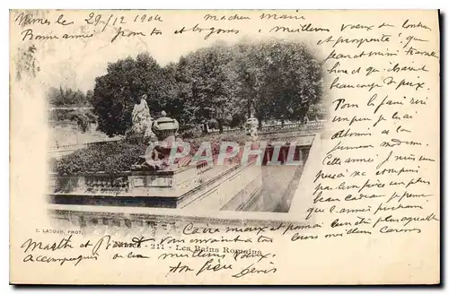 Cartes postales Nimes les Bains Romains