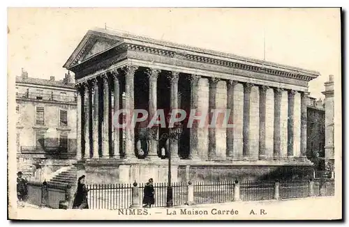 Cartes postales Nimes la Maison Carree