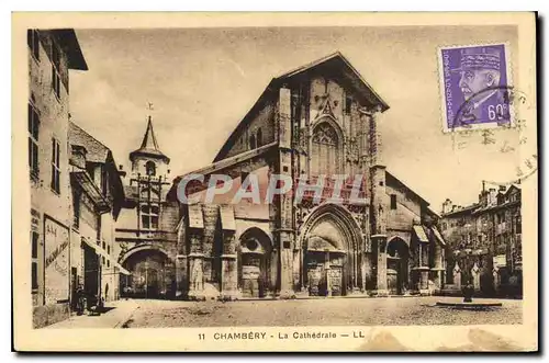 Cartes postales Chambery la Cathedrale
