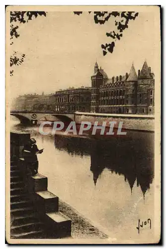 Ansichtskarte AK Paris En Flanant le Palais de Justice