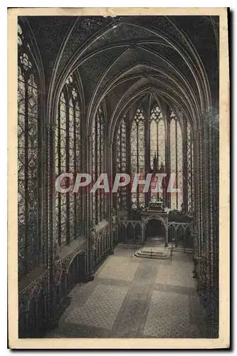 Ansichtskarte AK Paris la Sainte Chapelle Chapelle Haute la Nef