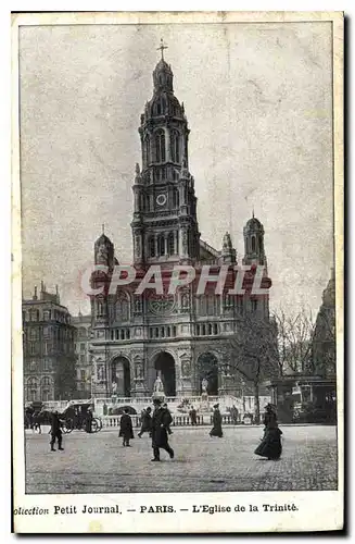 Ansichtskarte AK Collection Petit Journal Paris l'eglise de la Trinite