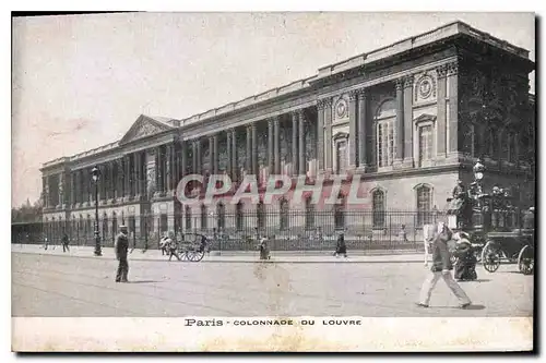 Ansichtskarte AK Paris Colonnade du Louvre