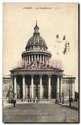 Cartes postales Paris le Pantheon