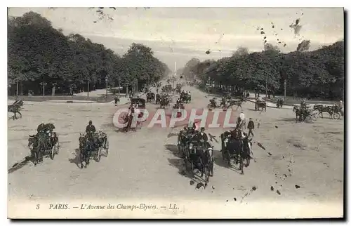 Cartes postales Paris l'Avenue des Champs Elysees