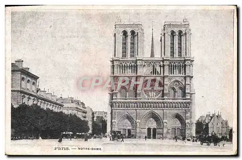 Cartes postales Paris Notre Dame