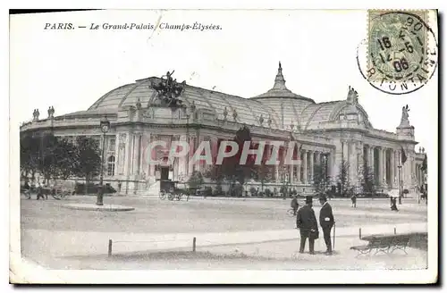 Ansichtskarte AK Paris le Grand Palais Champs Elysees