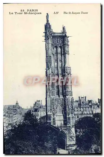 Cartes postales Paris La Tour St Jacques