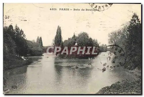 Cartes postales Paris Bois de Boulogne