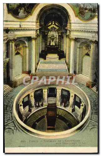 Cartes postales Paris Tombeau de l'Empereur au Invalides