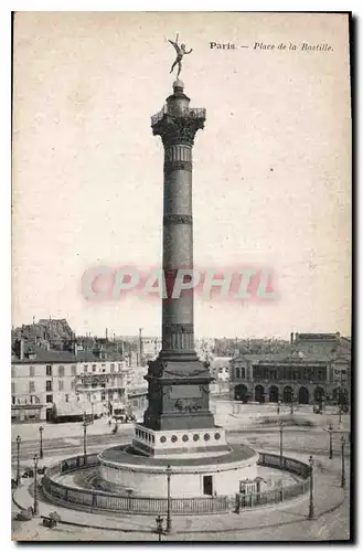 Cartes postales Paris Place de la Bastille