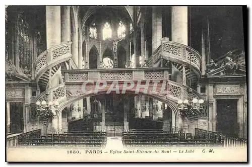 Ansichtskarte AK Paris Eglise Saint Etienne du Mont le Jube