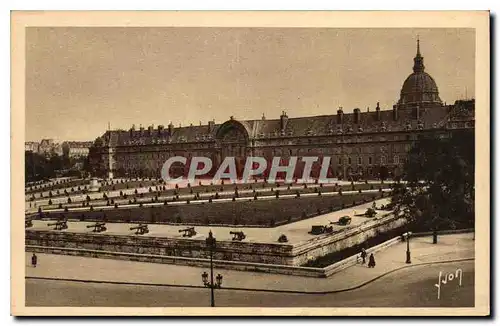 Ansichtskarte AK Paris en Flanant Facade et jardin de l'hotel des Invalides XVII S