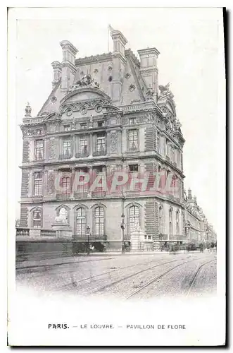 Ansichtskarte AK Paris le Louvre Pavillon de Flore