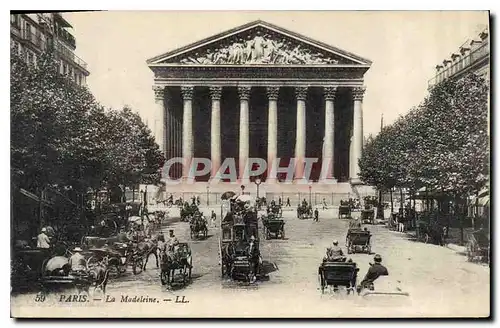 Cartes postales Paris la Madeleine