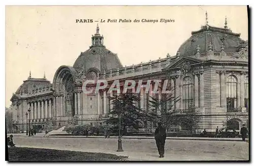 Ansichtskarte AK Paris le Petit Palais des Champs Elysees