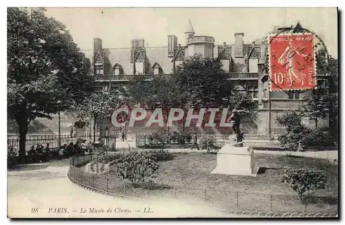 Cartes postales Paris le Musee de Cluny