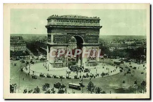 Cartes postales Paris Arc de Triomphe