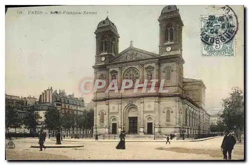 Cartes postales Paris Saint Francois Xavier