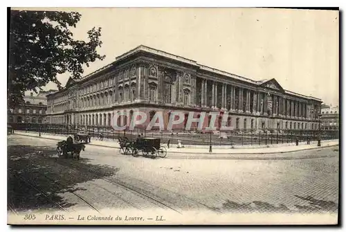 Ansichtskarte AK Paris la Colonnade du Louvre