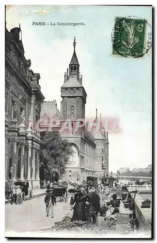 Cartes postales Paris la Conciergerie