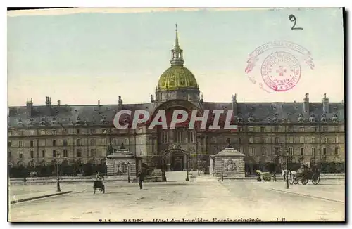 Ansichtskarte AK Paris hotel des Invalides Entree Principale